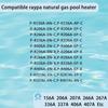 009577F Raypak Temperature Sensor, Compatible with Raypak Heaters 206A, 207A, 266A, 267A, 336A, 337A, 406A, 407A, 3 Wire NTC 100K, Raypack 009577F