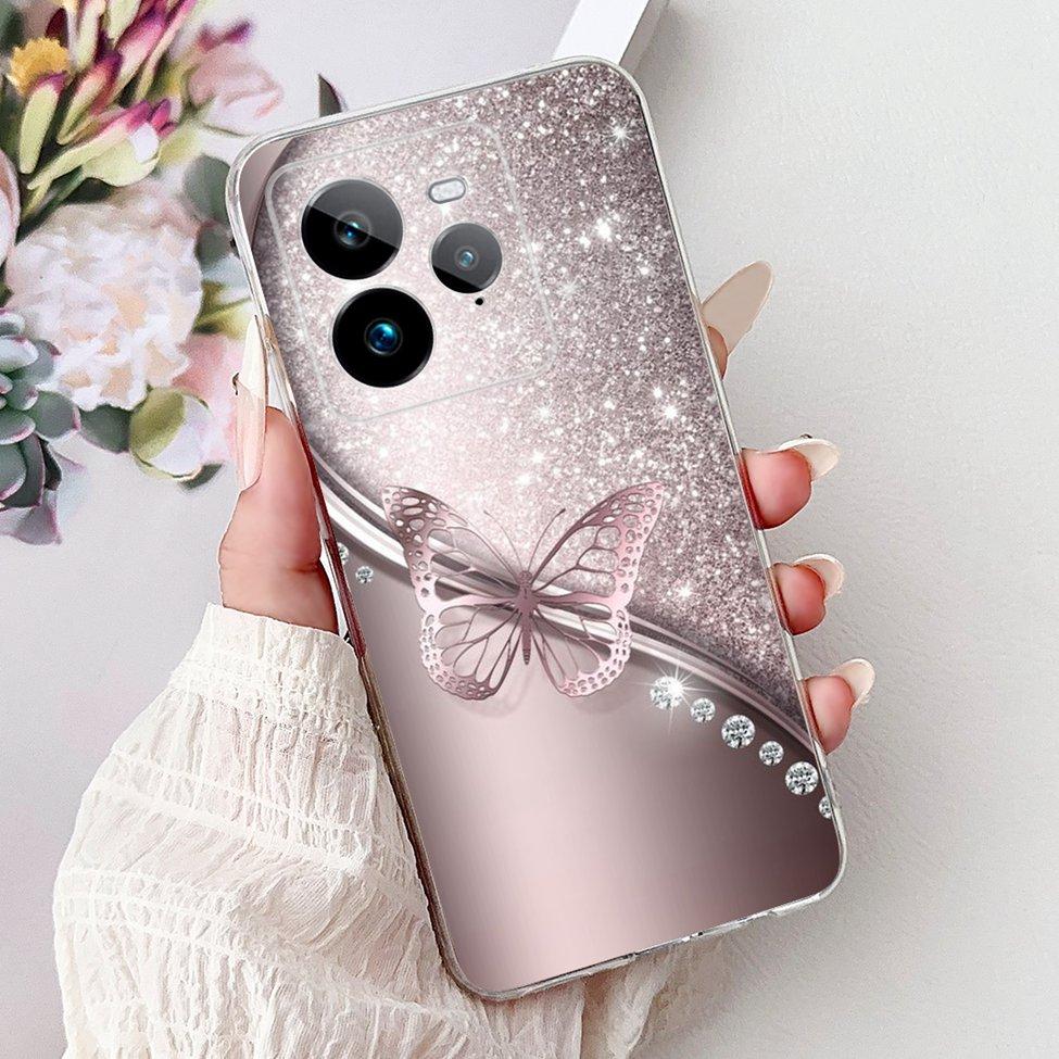 Чехол-крышка для Realme GT 7 Pro, прозрачный, милый мультяшный кот, модный, крутой, мягкий ТПУ корпус для телефона Realme GT 7 Pro RMX5010 RMX5011