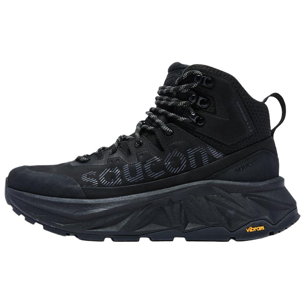 SAUCONY Trigon Ultra Versatile Comfortable Waterproof Rebound Mid-Top Running Shoes Unisex Running Shoes Black S28291-2