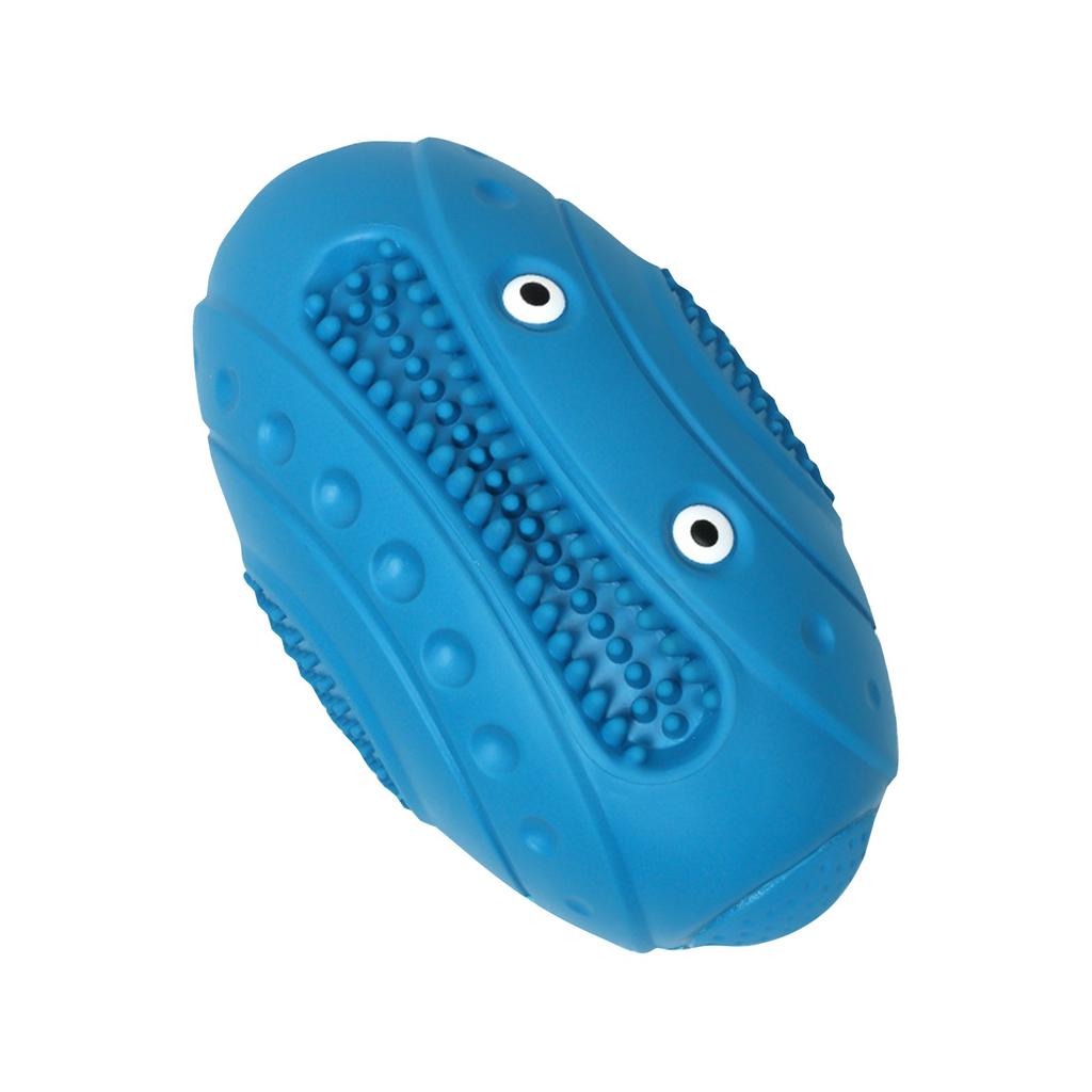 Пищащая игрушка для жевания собак, которая любит жевать. Интерактивный футбол для прорезывания зубов для здоровья.