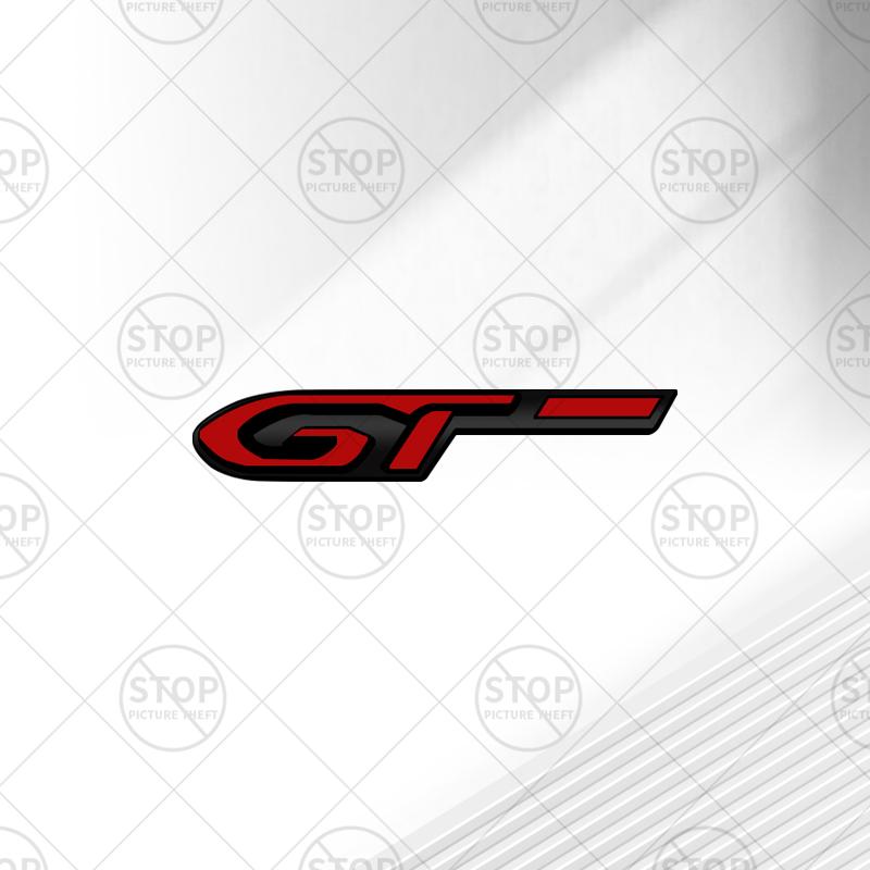 Автомобильная наклейка Логотип GT 3D Декаль Украшение кузова Значок Эмблема заднего багажника Для Peugeot RCZ 3008 2008 5008 4008 508 308 306 307 208 206