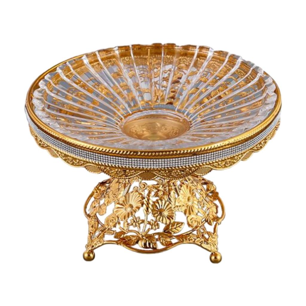 Фруктовая тарелка с ножками, блюдо для хранения продуктов, многоцелевая десертная металлическая демонстрационная тарелка, подставка, миска, поднос для змеи для домашней кухни