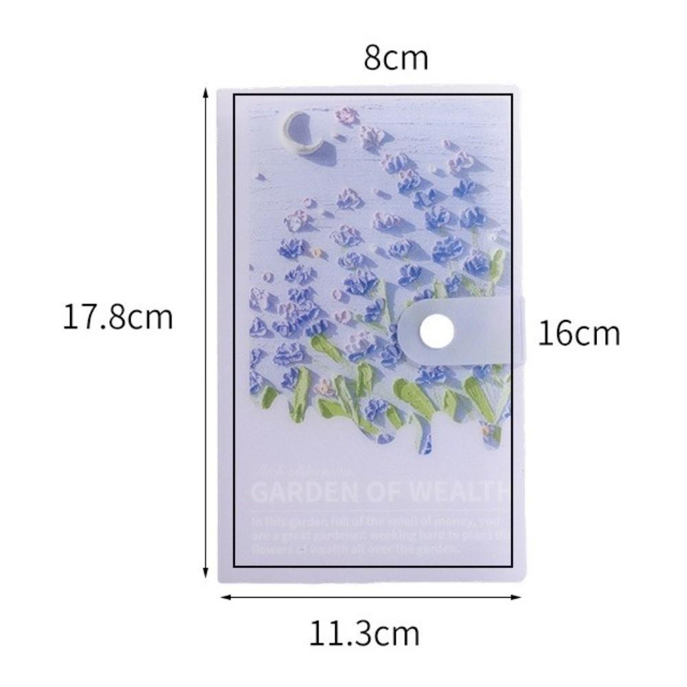 Reusable Budget Savings Book PVC Budget Notebook New Money Saving Binder Personal Finance