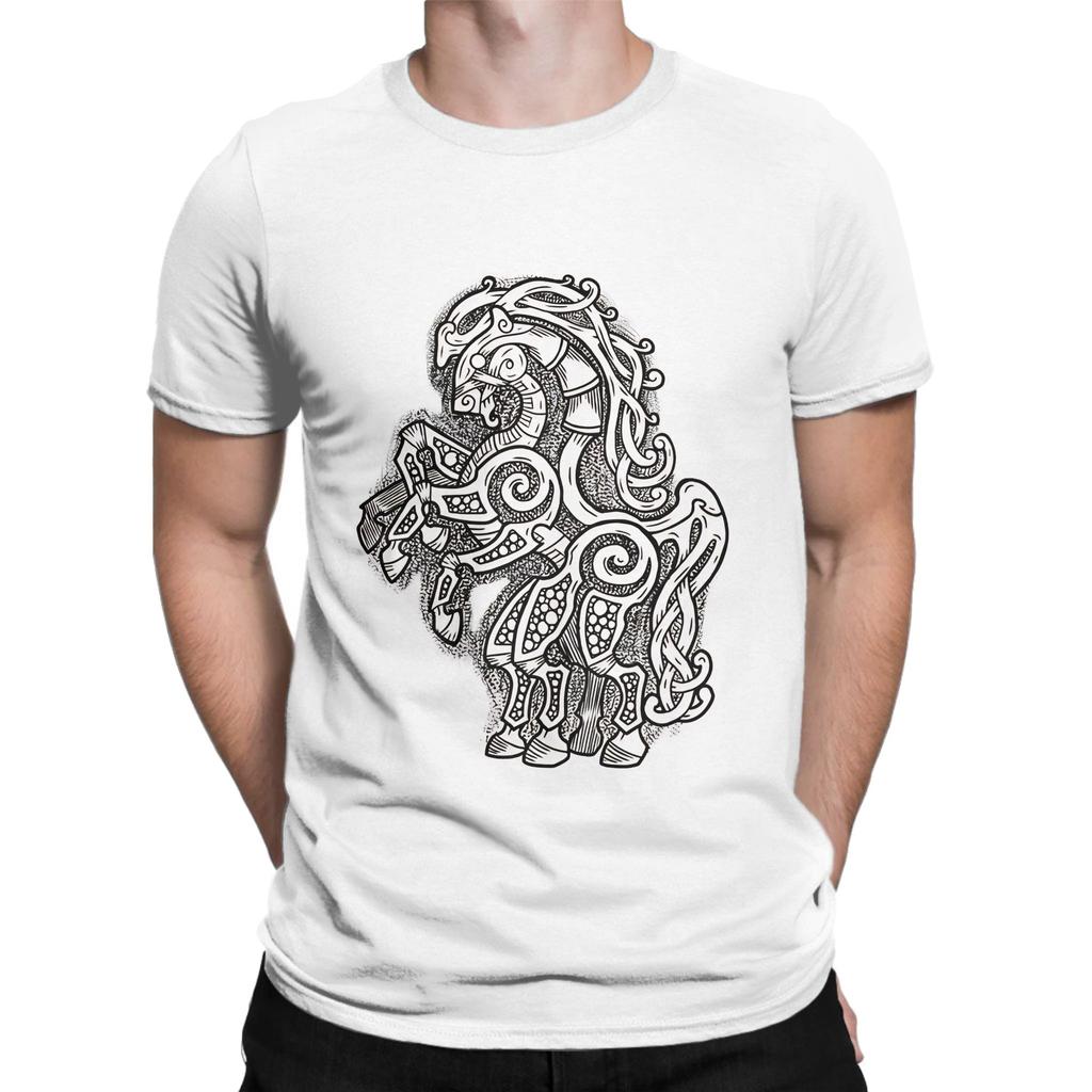 Sleipnir Funny Graphic 100 Cotton Tshirt Sleipnir Tops Tees For Unisex