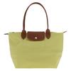 Le Pliage Original Тисненый Логотип Дизайн Color Block Сумка-шоппер из Переработанного Нейлона Наплечная Сумка Средняя Женские сумки-шопперы Желто-Зеленый Коричневый 2605089244