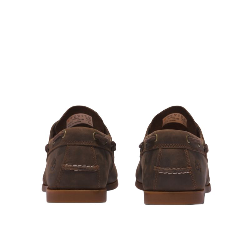 Timberland Лоферы Cedar Bay из кожи высшего сорта, простые и удобные, мужские лоферы, темно-коричневые A29YG931