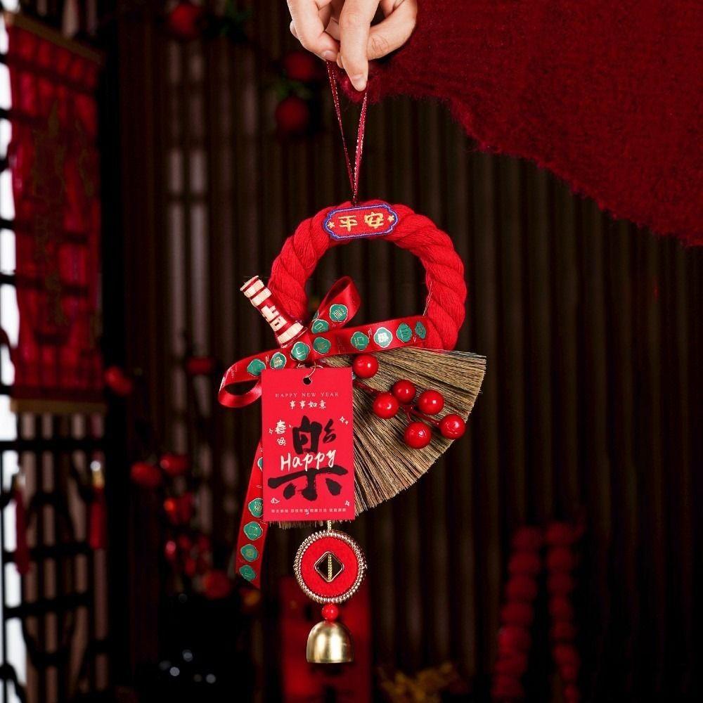 Decorative New Year Hanging Pendant Beat Wishes Door Hanging Ornament Living Room Door