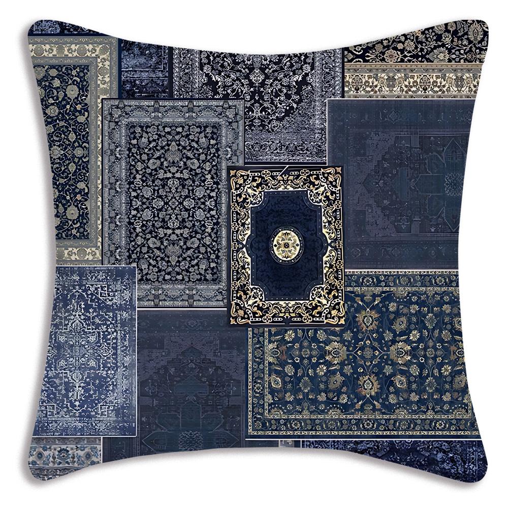 Роскошные персидские R-Ковры Наволочки Мультяшные Декоративные для Дивана Домашние Двусторонние Печать Короткий Плюш Милая Наволочка