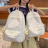 The School Style  High Appearance Level  Fresh and Simple Schoolbag  Harajuku  Simple and Versatile Student Backpack and Backpack
