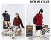 Unisex Lambswool Fleece-Lined Hoodie: Heavyweight, Loose Fit, Plus Size, Warm & Versatile for Autumn/Winter