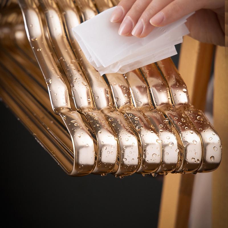 Home Hangers Hanging Clothes Space Aluminum Alloy Non-Slip Non-Trace Clothes Hanging Clothes Rack