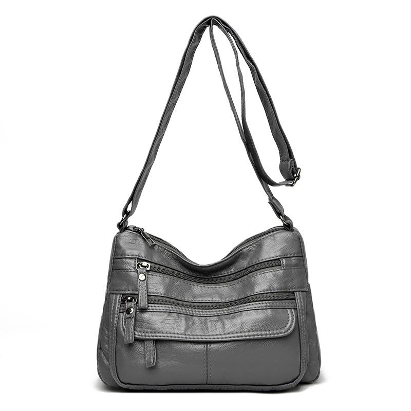 Multi-layer shoulder bag women's new fashion mother bag casual women's messenger tote bag small square bag