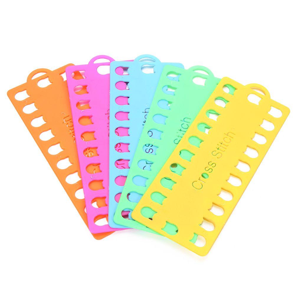 Yarn 20 Position Thread Holder Cross Stitch Plastic Thread Board Embroidery Floss Organizer