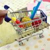 Toys Storage Mini Shopping Cart Home Decoration Desktop Model Creative Children's Toy Trolley
