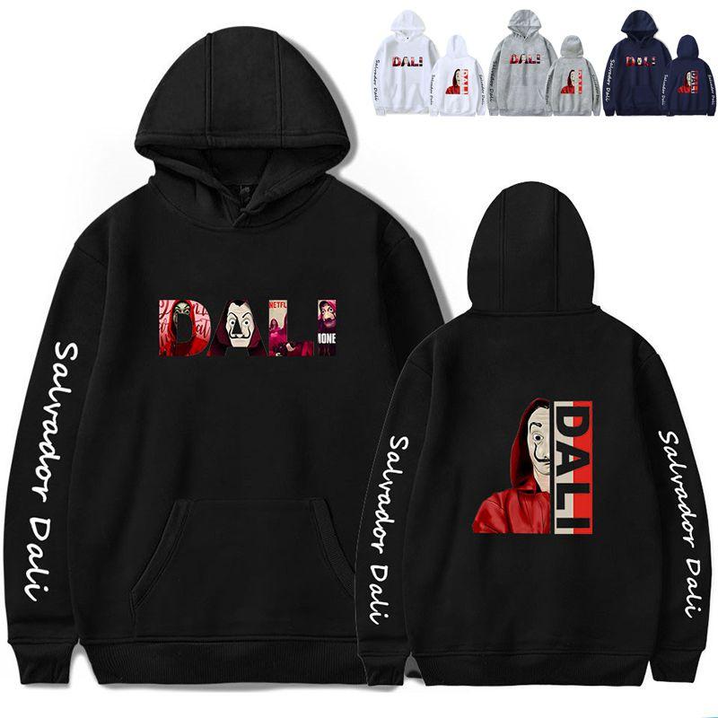 Уютное мягкое худи унисекс La Casa De Papel для фанатов сериала «Бумажный дом» повседневная толстовка