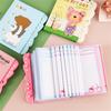 Stationery Cartoon Student Small with Lock Small Notebook Notepad Password Diary Password Notebook