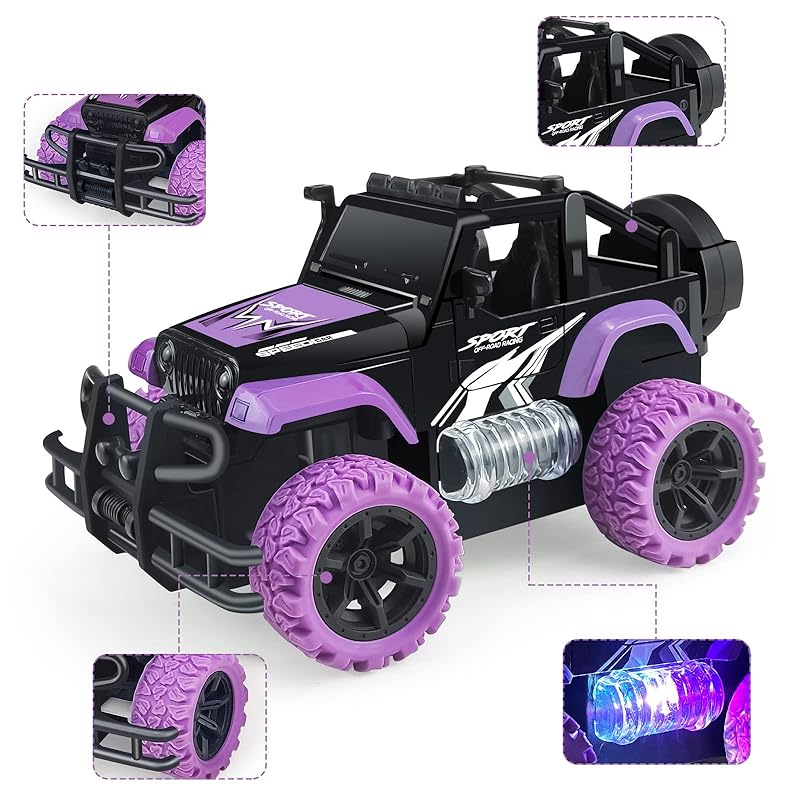 radio controlled car radio control off road car toys child 1/20 remote control car jeep electric rc car boy girl birthday children's day Christmas