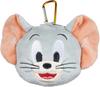 Tees Factory Tom and Jerry Tuffy Plush Zipper Mascot with Carabiner (TJ-5541427TF)