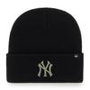 Bonnet - New York Yankees Haymaker - Taille Unique - Couleur Taupe - Hiver