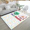 Numberblocks Customize Text Floor Rug Office Rug Design for Living Rooms Dining Room Study room Playrooms Antislip Carpet Anime Office Decor