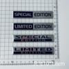 1X 3D Limited Edition Special Edition Car Trunk Aluminium Badge Emblem Fender Rear Body Tailgate Accessories Adhesive Styling