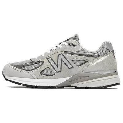 990v4 Серые серебристые кроссовки унисекс «Сделано в США» U990GR4