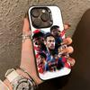 F-Футбол 10 N-Неймар J-jr Чехол для телефона Для iPhone 17,16,15,14,13,12,11 Plus,Pro Max,XS,Красочный Серебристый Чехол для телефона Funda Cover