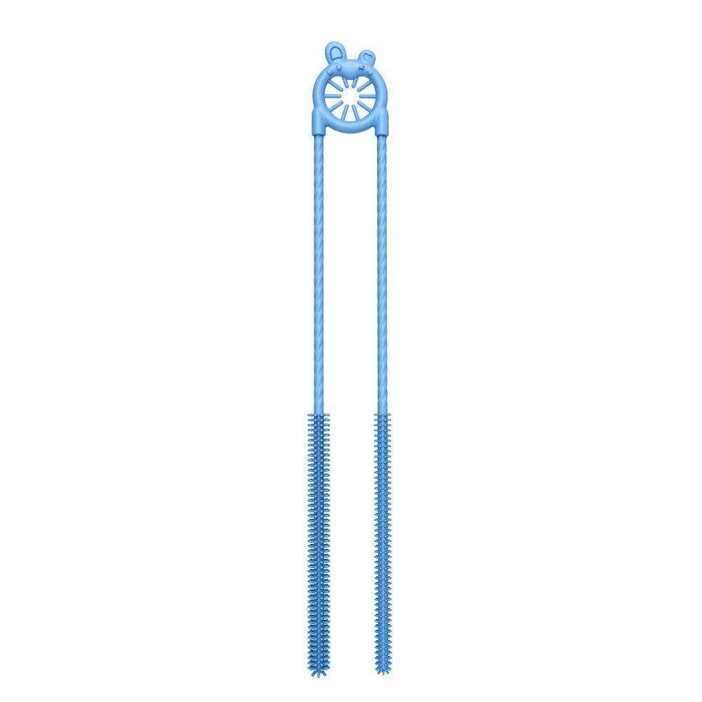 Household Silicone Straw Brush Long Cup Straw Cleaner Durable Straw Cleaning Brush Kitchen Gadgets
