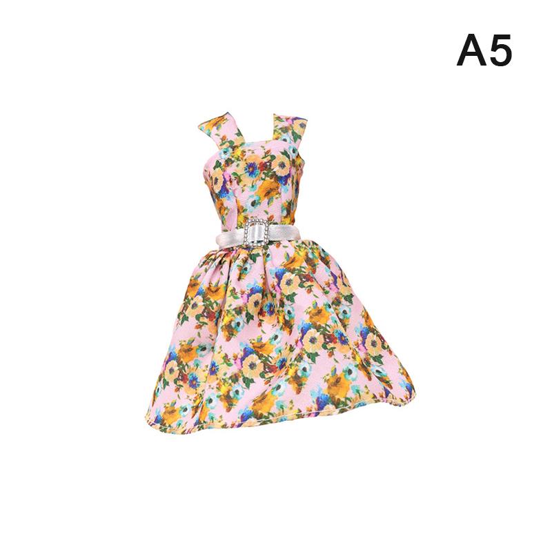 Набор модной одежды для куклы 30 см, для переодевания, уличный стиль, платье, повседневный комплект с брюками, юбка с цветочным принтом