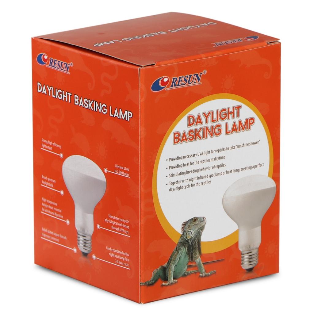 Resun Spotlight Heating Lamp Bulb Terrarium Reptiles 75W E27 Uva