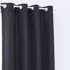 TODAY Blackout Curtain with Plain Eyelets Anthracite Grey 140x240 Cm