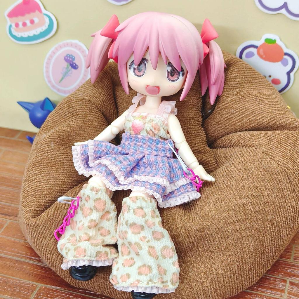 Одежда для кукол OB11 Puella Magi Madoka Magica Полный комплект 1/12 Обычное тело Аксессуары Коллекция Подарок на День Рождения Рождество