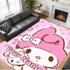 Crystal Velvet Rug Custom Name Text, Soft Non Slip Floor Mat Home DecorMy Melody