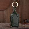 Genuine Leather Protector For TOYOTA Camry CHR Corolla RAV4 Avalon Land Cruiser Prado Prius Key Case Cover Fob