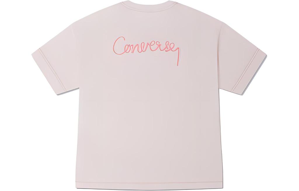 Converse Женская футболка с рукавом реглан из коллекции SS23, Розовый, 10025874-A03