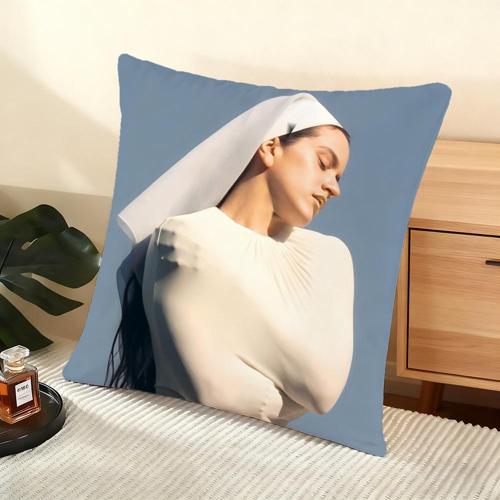 R-Rosalia Lux Cushion Cover Soft Short Plush Pillow Cover Smooth Cozy Texture Aesthetic Cushion Case Home Decor