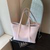 Commuter Bag Women's New Summer Popular Fashion Versatile Shoulder Bag Large Capacity Tote Bag