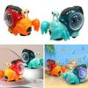 Interactive Crawling Crab Toy Snail Baby Dancing Toy Cartoon Walking Toy