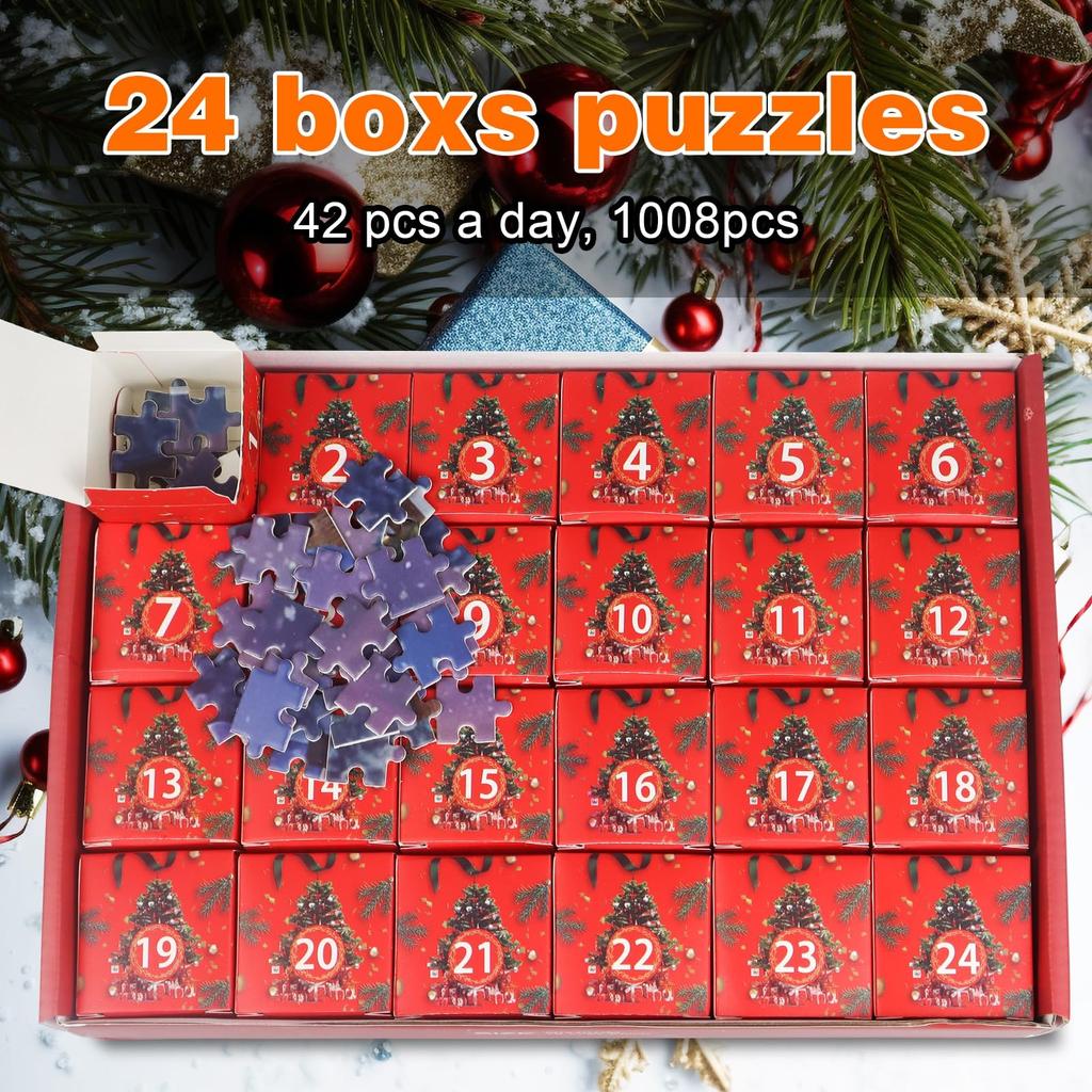 Children's And Adult Puzzles 2024 Advent Calendar