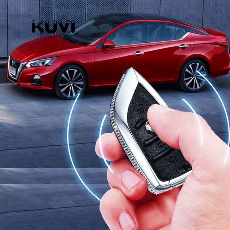 Алмазная кожаная крышка-чехол для автомобильного ключа, чехол-кейс для Bmw X5 F15 X6 F16 G30 7 Серии G11 X1 F48 F39, корпус автомобиля, автостайлинг
