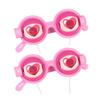 Crazy Eyes Googly Glasses Toy Winking Glasses with Pull-String Blinking Action Fun Novelty Prop for Kids Party Stage Performance