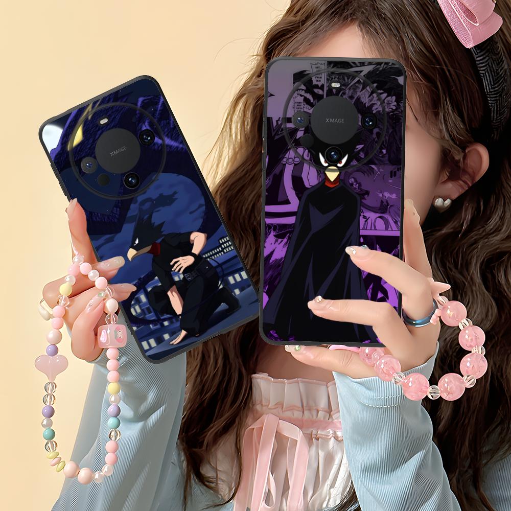 MHA Tokoyami Mobile Phone Case for Huawei Mate 60 50 40 30 20 10 Pro Plus Lite E 5G Colorful Printing Cover Cover Luxury Pretty