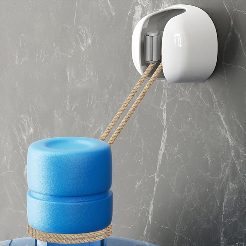 Настенный держатель для швабры, универсальный, выдерживающий высокие нагрузки, прочный клейкий органайзер для метлы, зажим для ванной комнаты