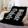 Dark Wave Flannel Blanket Throw Blanket Soft Warm Sofa Bed Camping home Decor Unique Christmas Gift C926118