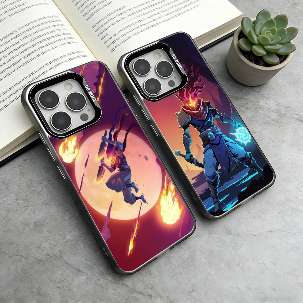 D-Dead Cells Чехол для телефона для iPhone 17,16,15,14,13,12,11 Plus,Pro Max,XS,Красочный Серебристый Чехол для телефона Funda Cover