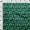 oneOone Ткань Cotton Flex темно-зеленого цвета с текстурой, стеганые принадлежности, принт, швейная ткань по ярдам 40 дюймов
