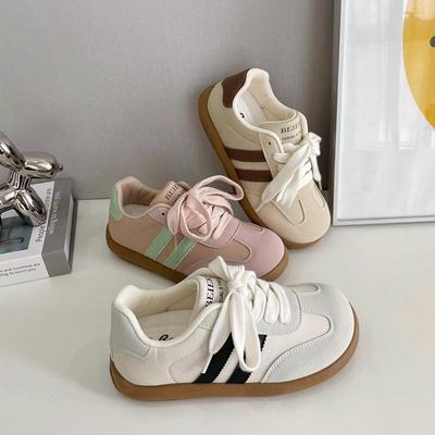 Ретро женские новые осенние модные универсальные повседневные маленькие белые туфли с круглым носком, туфли на платформе, тренд