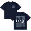 2026 Эстетика System of A Down Музыкальная Свободная Хлопковая Футболка с Круглым Вырезом Комфортная С Коротким Рукавом Унисекс Летняя Мода Женская и Мужская Футболка