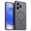 Однотонный матовый чехол из ТПУ для realme C65s, C63, C61, Note 80, 70, 60x, 60 с декоративным кольцом в стиле MagSafe