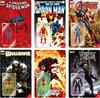 Pocket Cover Marvel Comics Series 1.1 Regular Set of 6 Non-Scale Figures
